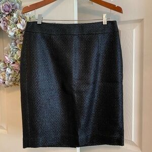 Banana republic shiny pencil skirt